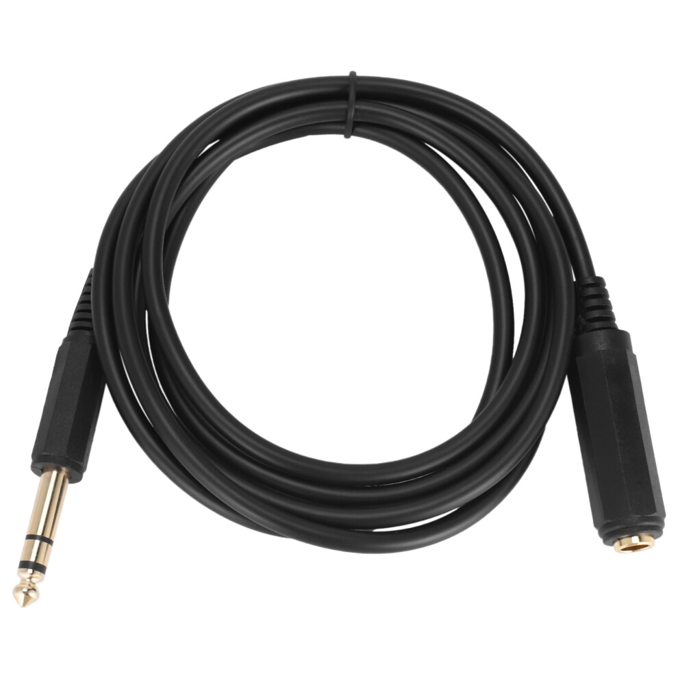 Photos - Other Electrical Equipment Zandona 6.35mm Stereo Plug Male to 6.35mm Female cable, Gold Plated Audio Cable Stereo Cord, Extension cord, 6 FT (1/4inch)
