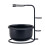2-teiliges, elegantes Rasierer-Halter-Set, robuster-Weiß 5