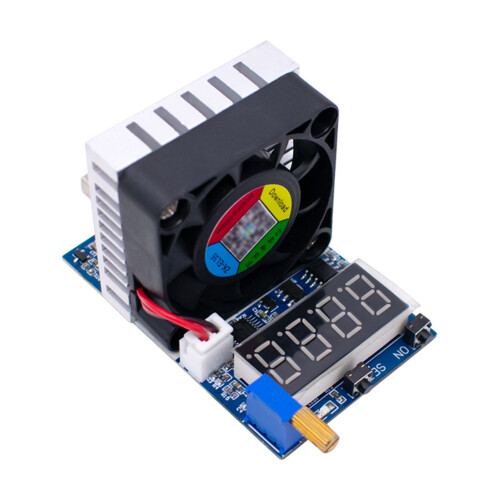 35W USB Electronic Load USB Digital Display Voltage Ammeter for Battery Aging Adapter Charger Detection DC3.5-28V