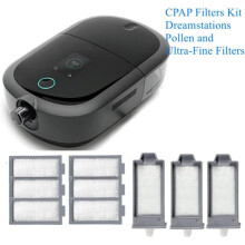 3 Herbruikbare Pollenfilters en 6 Wegwerpbare Ultrafijne Filters, Geschikt voor  voor DreamStation 2 Serie Beademingsapparaten