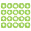 20PCS Aim Assist Rings Motion Control Rings for PS5 Gamepad Game Controller Auxiliary Sponge Precision Target  B 1