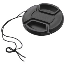 58Mm Lens Cap With Lens Cap Leash Hole Bundle For Dslr Cameras For (58Mm)- 4 Pack