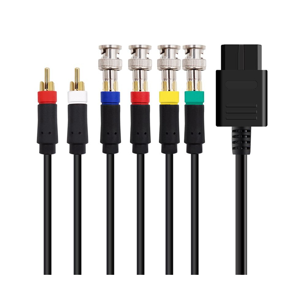 Rgb/Rgbs Cable For N64 Sfc Snes Ngc Video Consoles Composite Cable With Strong Stability 4712358111555