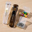 200 Metal Push Clips And 4 Multiple Color Clips Holders Office 4