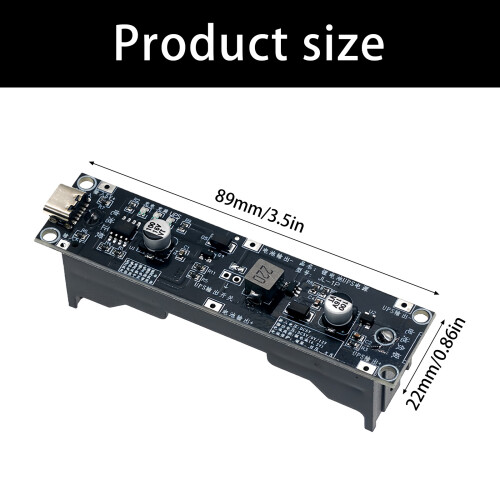 18650 Battery Boost Module 5V 9V 12V Output UPS-veneer 9V 2