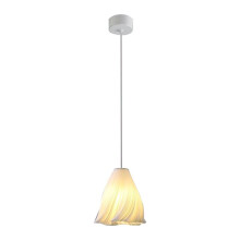 PVC Shade Living Room Stairs Chandelier Wave Design Ceiling Chandelier for Bedroom Kitchen Island Living Room D