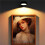 Remote Control LED Wall Lamp, Dimmable, Magnetic Mount, Battery Powered, RGBW A 4