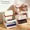 Desktop Organizers Box Multifunctionele containerset voor-Wit 5