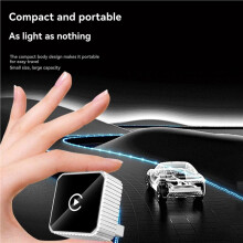 Adattatore USB 2 In 1 per CarPlay Wireless Android AUTO,  5.0,  AI Box, da CarPlay Cablato A CarPlay Wireless.