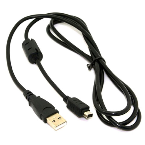 Cabo de Cabo de Dados USB da Câmera 12Pin para  E-PL7 E-PL1/2/3/5/8 EM5 E-M10Ii EM1 CB-USB5 CB-USB6