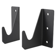 2 Stück Bodenheber-Ständer Edelstahl Wandregal