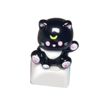 3D Keycap Crosses Axises Mechanical Keyboards Cartoon-Black
