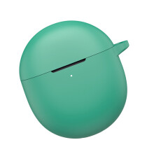 Shockproof Earphone Case Soft Touches Material-dark green