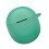 Shockproof Earphone Case Soft Touches Material-dark green 1