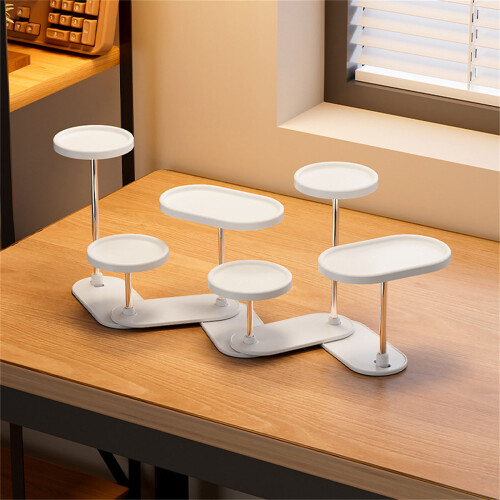 360 Degree Adjustable Display Stand For Collectibles-Yellow 1