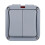 IP66 Wall Electrical  220V Light Waterproof  Off Security Button with Fixation Night in the Pc Power(B) 1