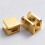 2pcs Premiums Copper Shelf Supports Glass Panel Fasteners-S 7