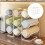 Contemporary Iron Drink Container Rack Ideal-Black third floor 2