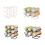 Quick Setups Water Bottles Rack With Sturdy-White third floor 5