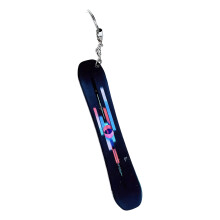 Skateboard sleutelhanger acryl snowboard sleutelhanger- 23 13 cm