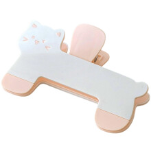 Nieuwigheid Katten Boekclip Plastic Paginahouder Veilig-Roze