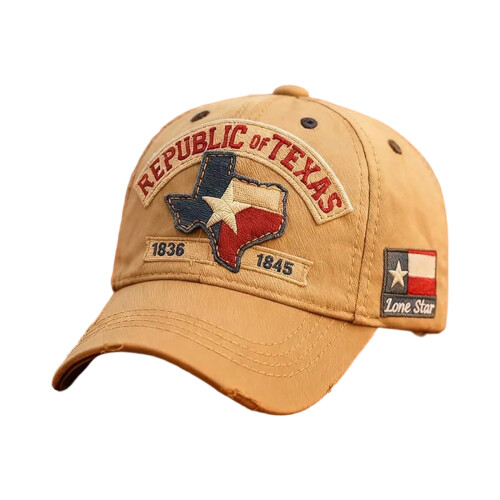 Fashionable Stressed Baseball Hat With Adjustable Back-KQ