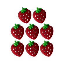 Lovely Strawberry Shape Tennis Vibration Dampener Cartoon-Red