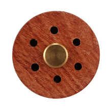 2X Essential Oil Diffuser For Car With Vent Clip, Wooden Stainless Steel Lava Stone Aromatherapy Diffuser Locket
