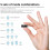 E2  Keychain Flashlight - Rechargeable USB Magnetic Charging, Compact & Bright LED Pocket Light for Emergencies 2
