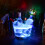 Portable 6L Beer Ice Buckets Plastic Construction Two Handle For 2