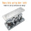 4Pcs Spring Loaded Door Easy Lock Stop Catch Release Clamp Double Roller Catch (Mp-3) 4