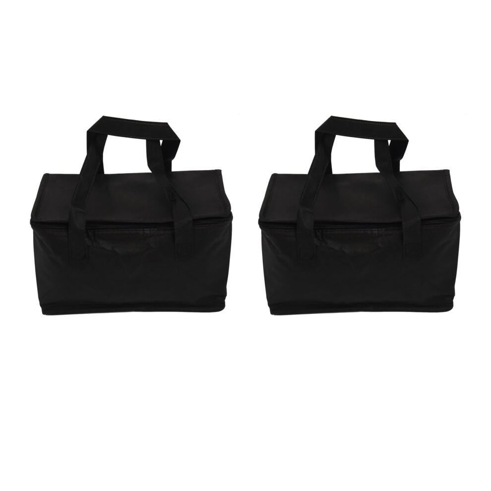 4 Pack Insulated Grocery Bag Heavy Duty Foldable Shopping Storage Zipper Tote Bag For Hot And Cold Reusable Catering 6031396567390