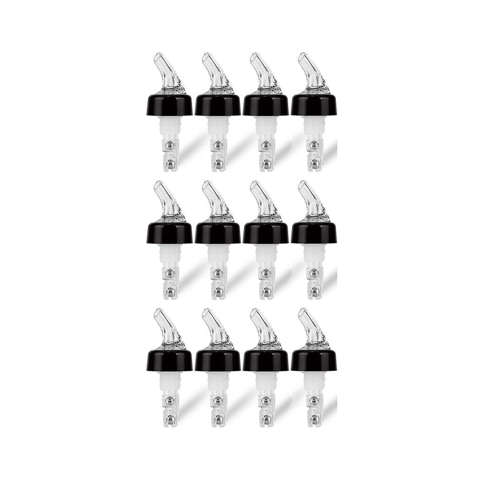 Typecat 12 Pcs 1Oz Automatic Measured Bottle Pourer - Spirit Measure Pourer Drinks Wine Cocktail Dispenser Home Bar Tools