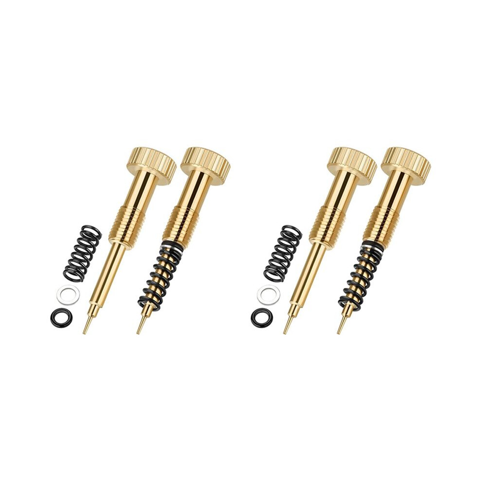 2X Pro Carb Rebuild Kit, Air Fuel Mixture Screw Kit, For Keihin Cv Cvk Carbs, Twin 1990-1999, Twin Cam 1999-2006 6032031542390