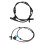 2 Pcs ABS Wire Wheel Speed Sensor Brake Induction Wire Sensor, A & B 2