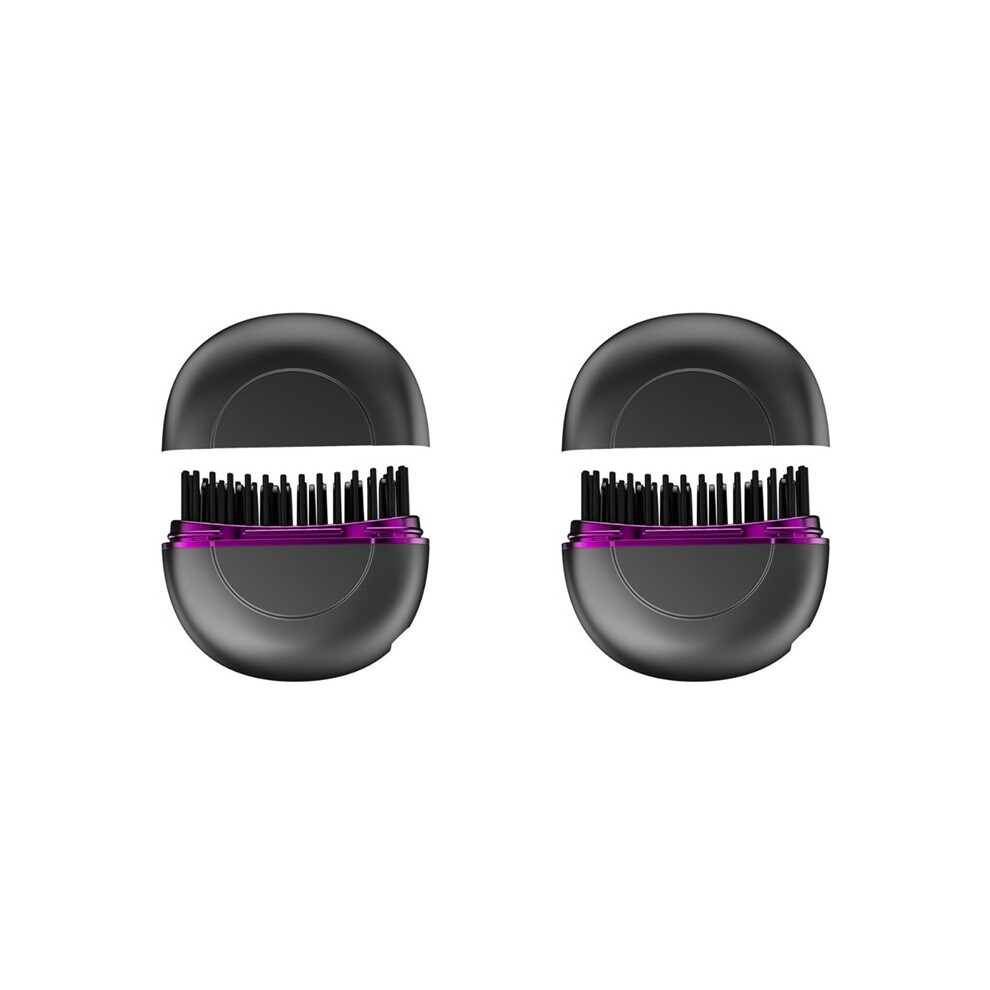 Photos - Hair Dryer 2X Wireless Rechargeable Travel-Friendly Portable Ionic Hair and Beard Straightener Brush, Hair Styler