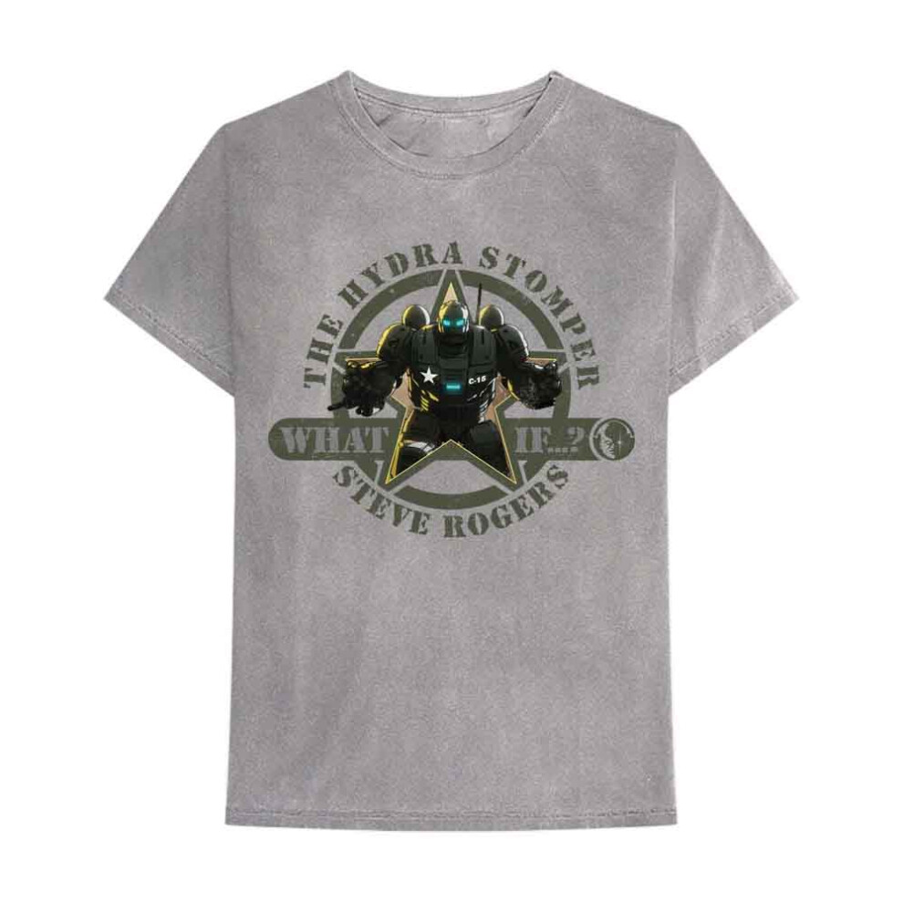 Marvel (Xxl, ) What If Hydra Stomper T Shirt Grey