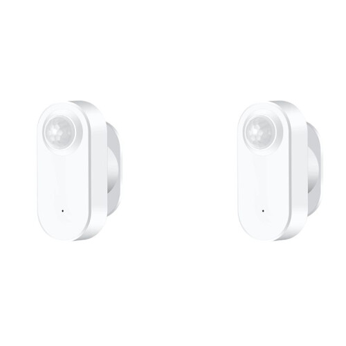 2X 3 in 1 Graffiti Intelligence Zigbee PIR Infrared+24GHZ mm Wave Module+Light Sensor Human Presence Motion Sensor