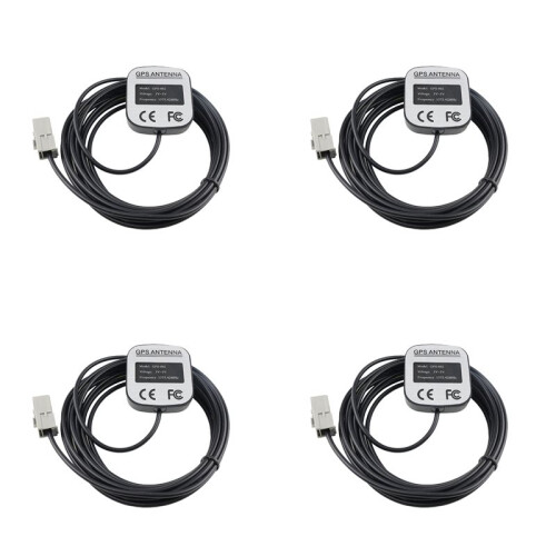 4X Car GPS Navigation Active Antenna GT5-1S Jack Antenna Connector Cable for