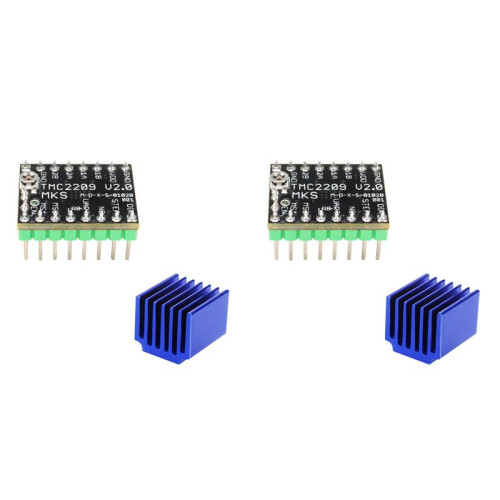 2X for MKS TMC2209 Stepper Motor Driver StepStick 3D Printer Parts 2.0A UART Ultra Silent Replace TMC2208 1