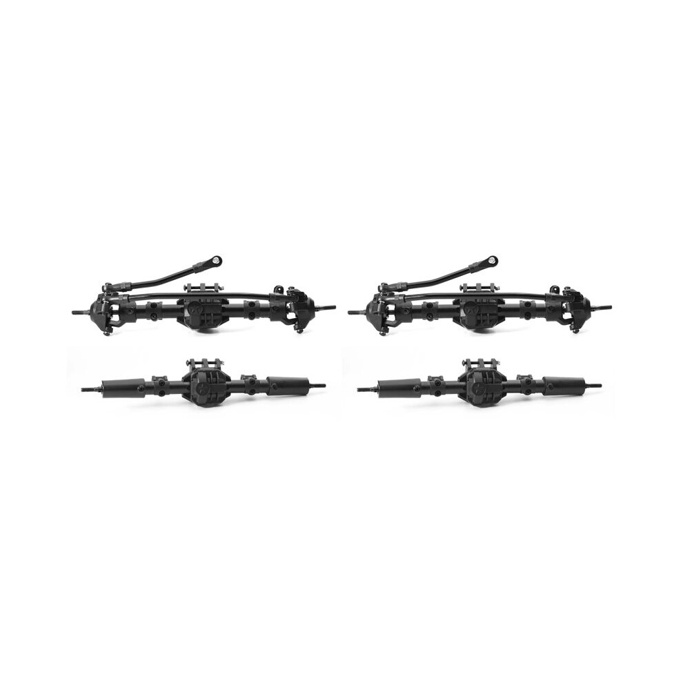 4Pcs Front And Rear Differential Axle For Axial Scx10 Ii 90046 90047 1/10 Rc Crawler Car Upgrade Parts Accessories 4713063258870