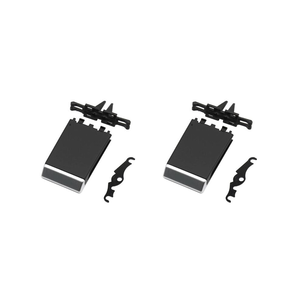 2X Rear Console Air Conditioner Ac Vent Clip For Ghibli 2014-2020 670021523 Ac Air Vent Paddle Clip 6031386931774