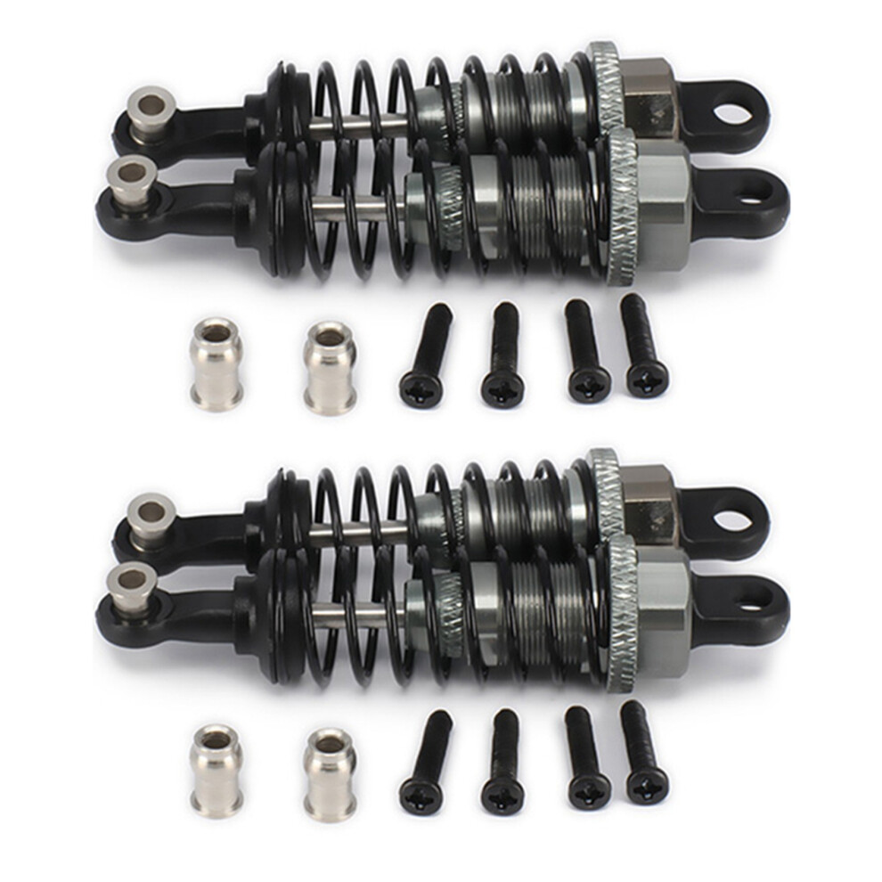 4 Pcs Oil Adjustable 65Mm Damper For A959 A969 A979 K929 Hpi Hsp Losi ,Titanium 6033987326256