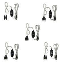 5X MIDI to USB Cable Converter Connector PC to Synthesizer Music Keyboard Adapter for Home Music Studio