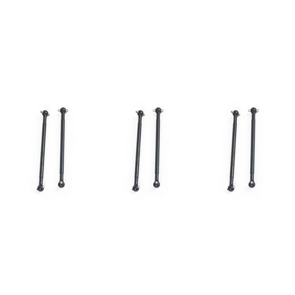6Pcs Metal Rear Drive Shaft Dogbone 7191 For Zd Racing -10 Dbx10 10421-S 9102 1/10 Rc Car Spare Parts Accessories 6031418898006