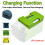 USB Fast Charger Adapter for //Greenworks 40V Li-Ion Battery Rack Holder USB Type-C Interface for 2