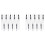 20 Pieces Pencil Style Moistener Stamp Envelope Moistener Mailing Letter Sealer Envelope Licker for Office 1