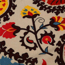 3X Vintage Square Cotton Linen Lace Sun Flower Tablecloth, Washable Tablecloth Dinner Picnic Table Cloth