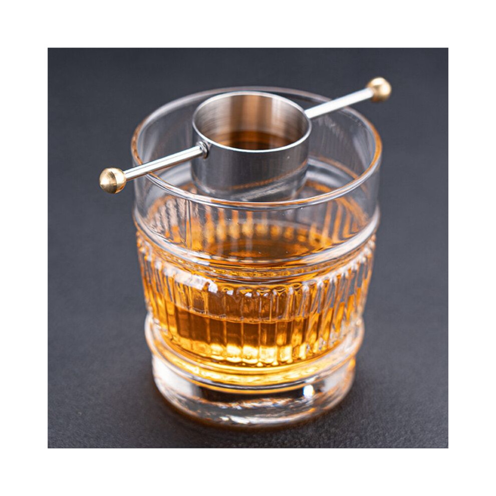 Measuring Cup Tools, Bar Measure Cocktail Jigger With Handle For Whisky Bar Tools Bar Accessories(2 Pcs) 6032016879886