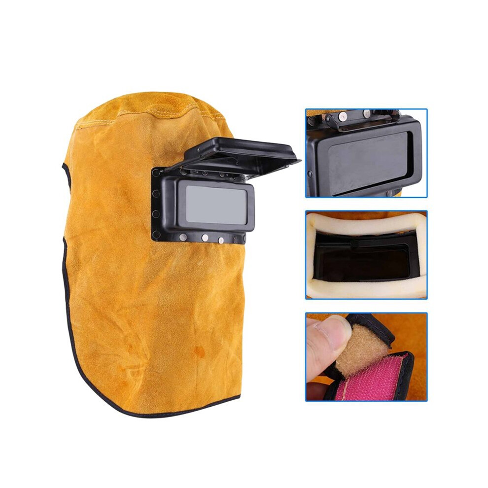Breathable Welding Helmet Good Quality Heat Resistant Breathable Welding Helmet Mask With Lens Welding Helmet 4711704424493